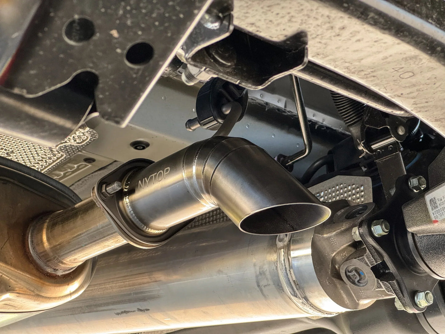 NYTOP 2024-Current Toyota Tacoma Titanium Axle Dump Exhaust Tip