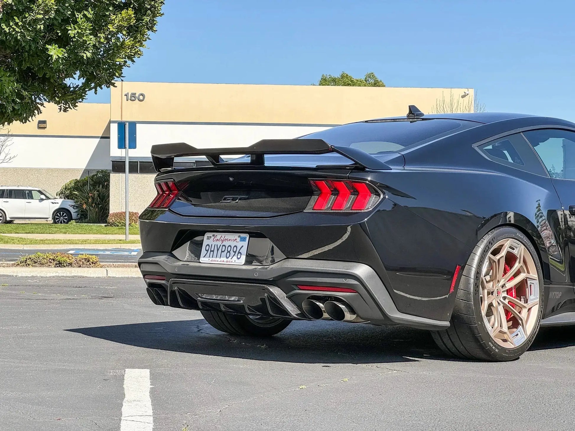 NYTOP 2024-Current Ford Mustang Rear Diffuser by NYTOP