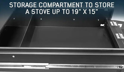 OVS Cargo Box Kitchen With Slide Out, Storage Box & Cooking Area by OVS