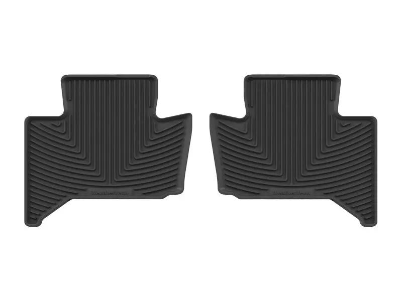 WeatherTech WT Rubber Mats - Rear - Blk by WeatherTech