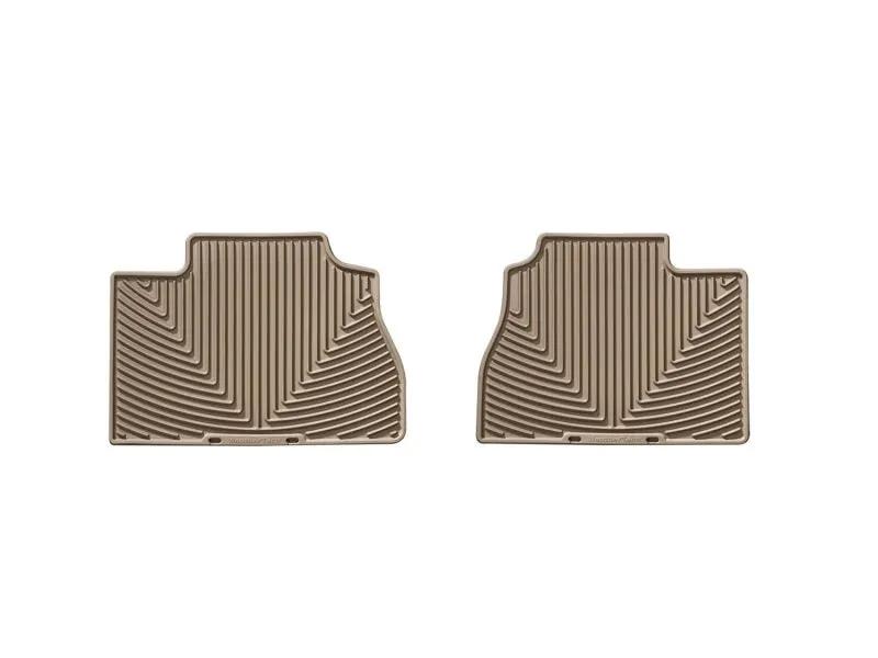 WeatherTech WT Rubber Mats - Rear - Tan by WeatherTech