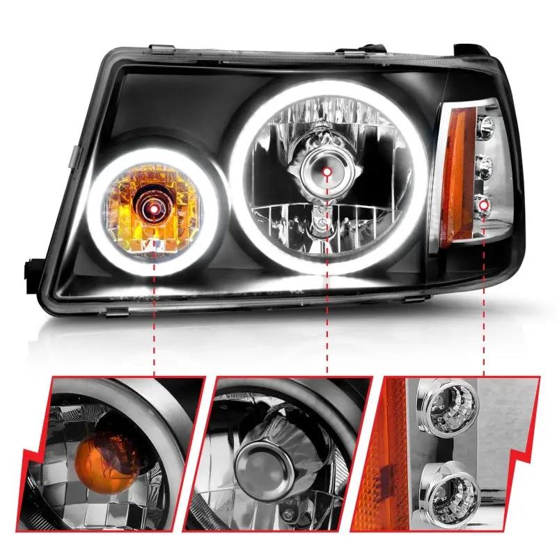 ANZO ANZ Crystal Headlights by ANZO