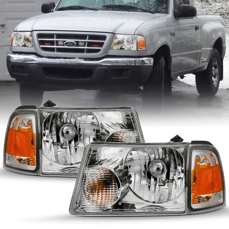 ANZO ANZ Crystal Headlights by ANZO
