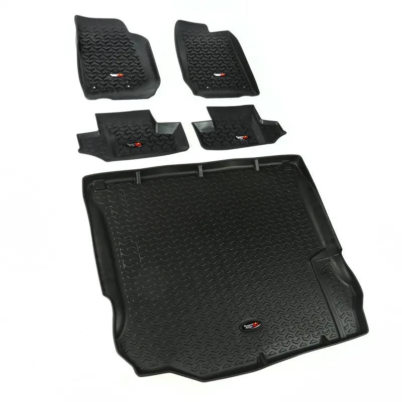Rugged Ridge RUG Floor Liners - Black by Rugged Ridge