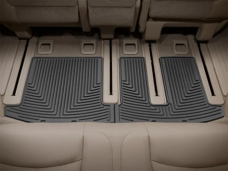 WeatherTech WT Rubber Mats - Rear - Blk by WeatherTech