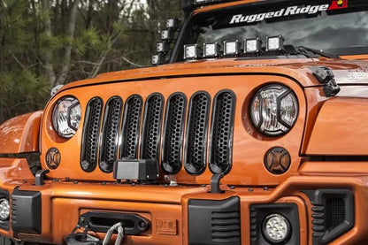 Rugged Ridge RUG Grille Inserts by Rugged Ridge