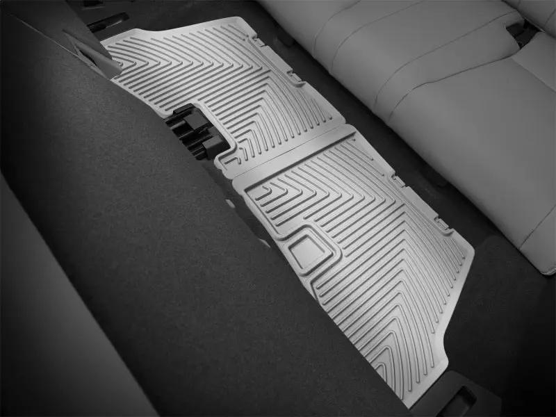 WeatherTech WT Rubber Mats - Rear - Grey by WeatherTech