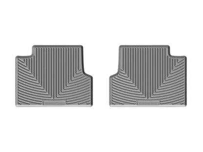 WeatherTech WT Rubber Mats - Rear - Grey by WeatherTech