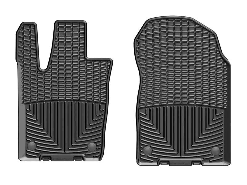 WeatherTech WT Rubber Mats - Front - Blk by WeatherTech