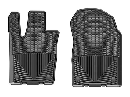 WeatherTech WT Rubber Mats - Front - Blk by WeatherTech