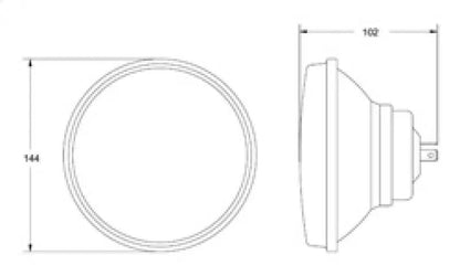 HELLA Vision Plus Head Lamp by Hella
