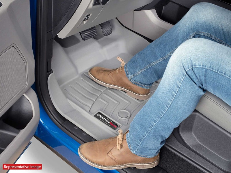 WeatherTech WT FloorLiner - Front - Grey by WeatherTech