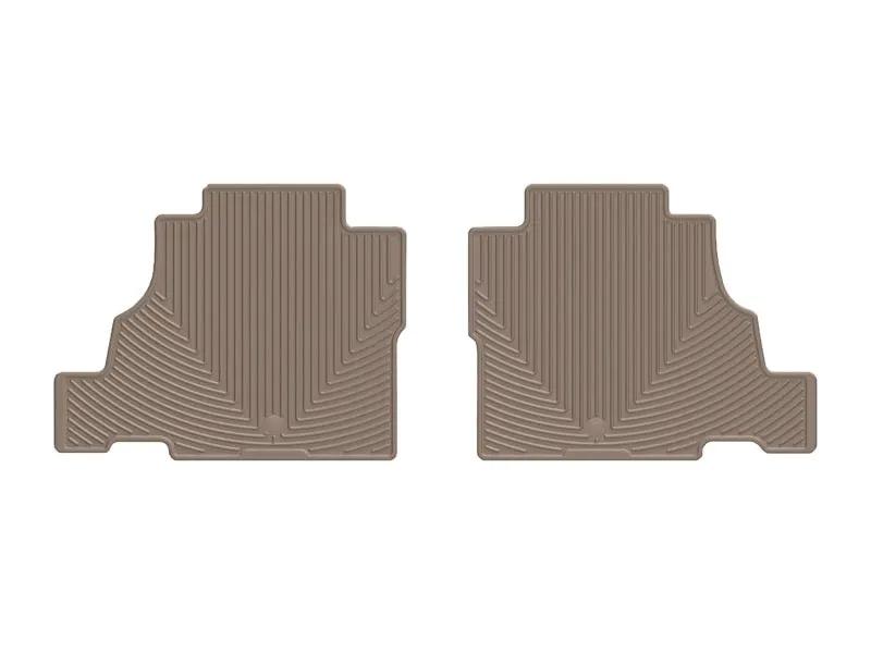 WeatherTech WT Rubber Mats - Rear - Tan by WeatherTech