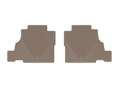 WeatherTech WT Rubber Mats - Rear - Tan by WeatherTech
