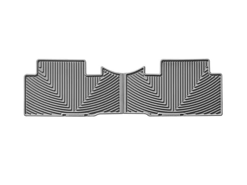WeatherTech WT Rubber Mats - Rear - Grey by WeatherTech