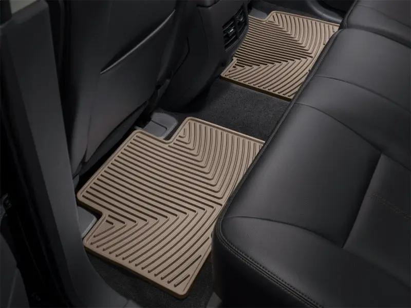 WeatherTech WT Rubber Mats - Rear - Tan by WeatherTech