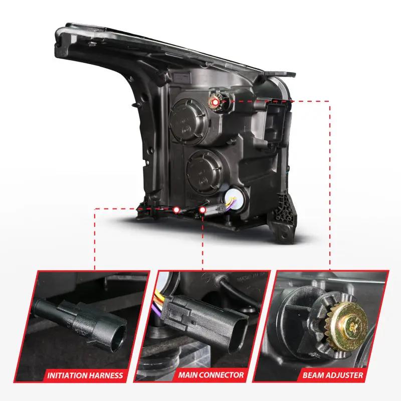 ANZO ANZ LED/Projector Headlights by ANZO
