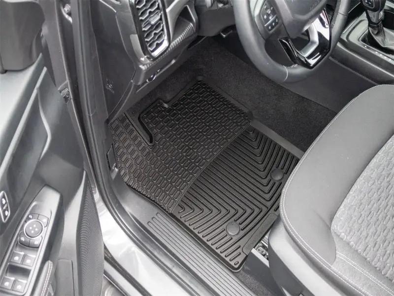 WeatherTech WT Rubber Mats - Front - Blk by WeatherTech