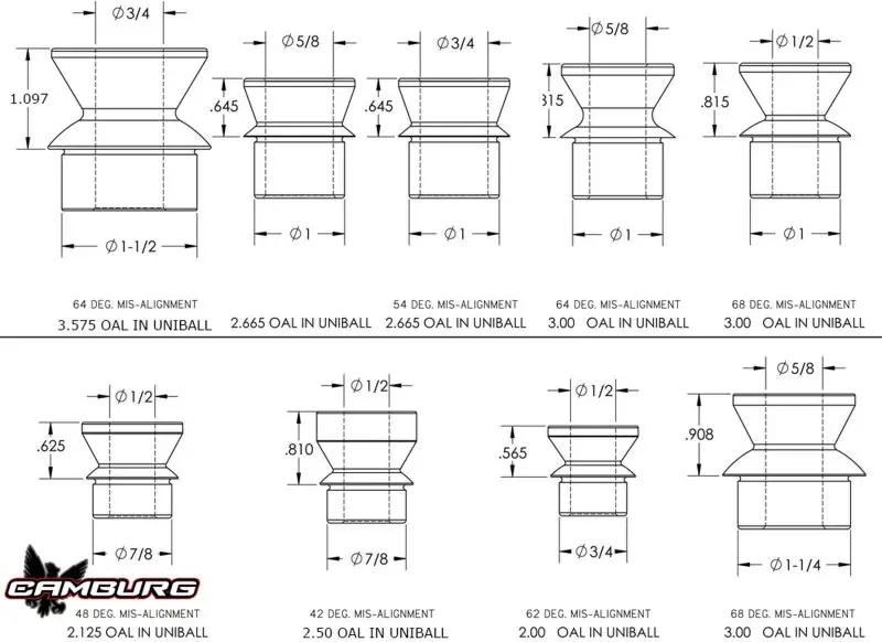 Camburg CMB Differential Housing Fill Plugs by Camburg