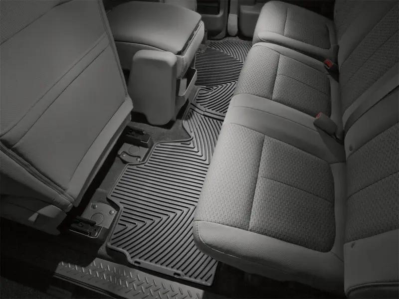 WeatherTech WT Rubber Mats - Rear - Blk by WeatherTech