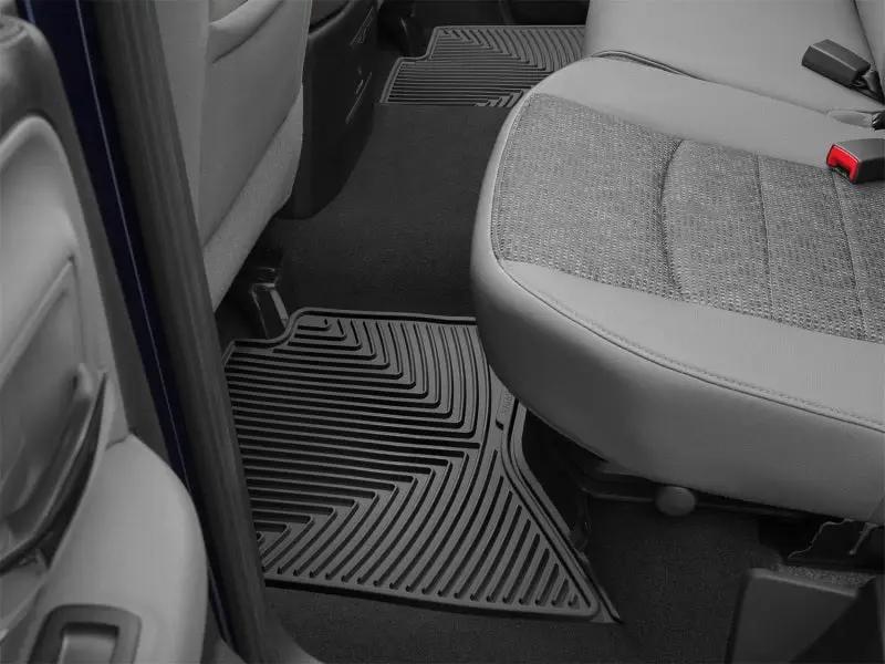 WeatherTech WT Rubber Mats - Rear - Blk by WeatherTech