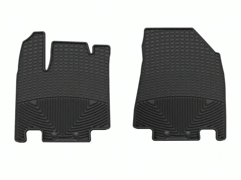 WeatherTech WT Rubber Mats - Front - Blk by WeatherTech