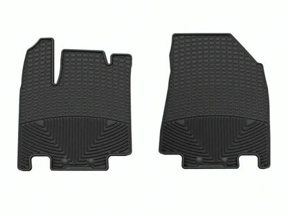 WeatherTech WT Rubber Mats - Front - Blk by WeatherTech