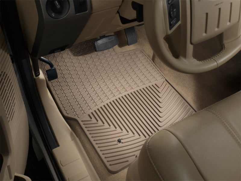 WeatherTech WT Rubber Mats - Front - Tan by WeatherTech