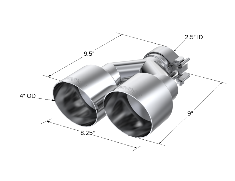 MBRP Univ Exhaust Tips SS