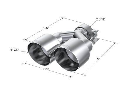 MBRP Univ Exhaust Tips SS