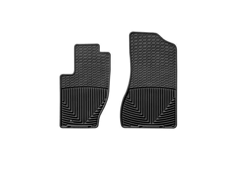 WeatherTech WT Rubber Mats - Front - Blk by WeatherTech