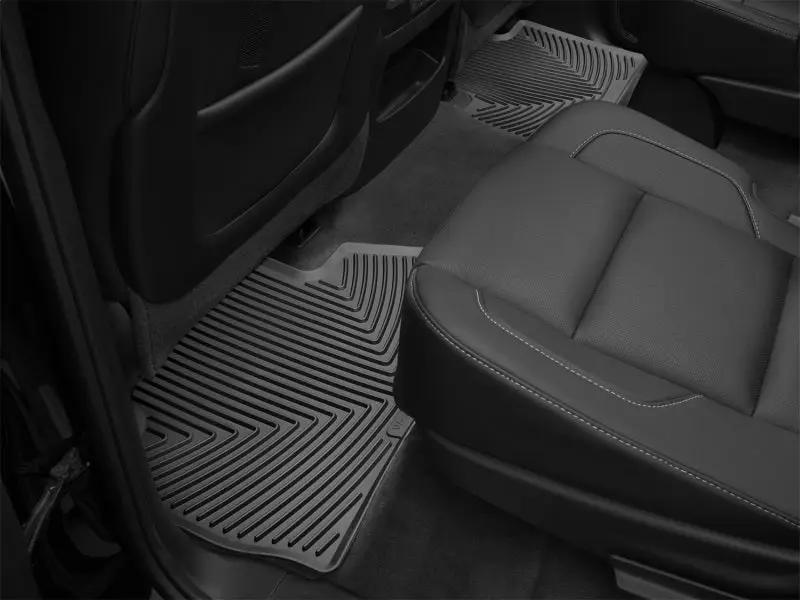 WeatherTech WT Rubber Mats - Rear - Blk by WeatherTech