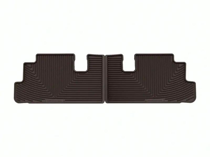 WeatherTech WT Rubber Mats - Rear - Cocoa by WeatherTech