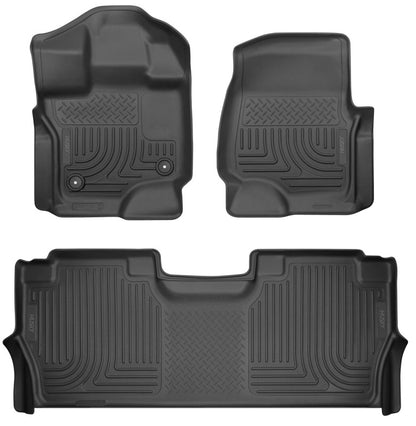 Husky Liners HL XAC - Front - 2nd Row - Black