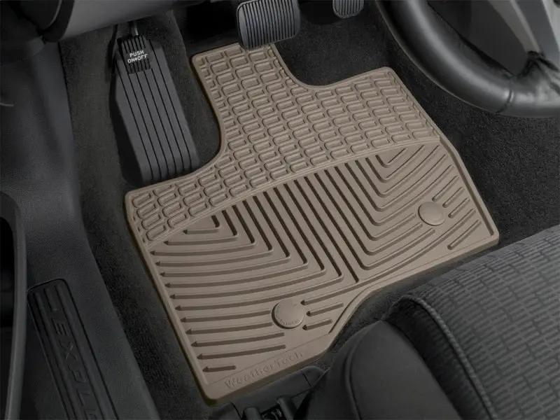 WeatherTech WT Rubber Mats - Front - Tan by WeatherTech