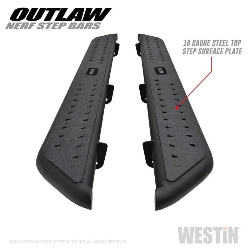 Westin WES Nerf Bars - Outlaw by Westin