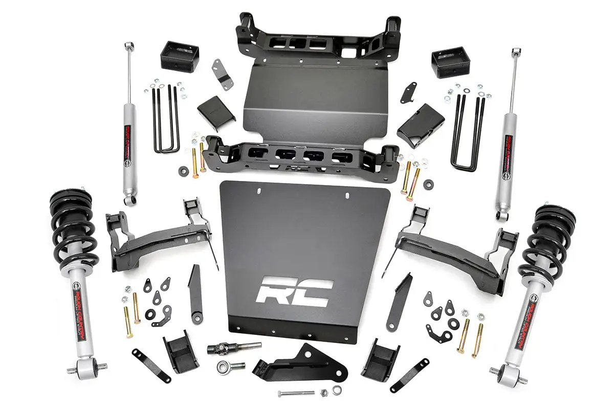 Rough Country 5 Inch Lift Kit | Bracket | N3 Struts | Chevy/GMC 1500 (14-18 & Classic) by Rough Country
