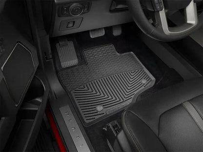 WeatherTech WT Rubber Mats - Front - Blk