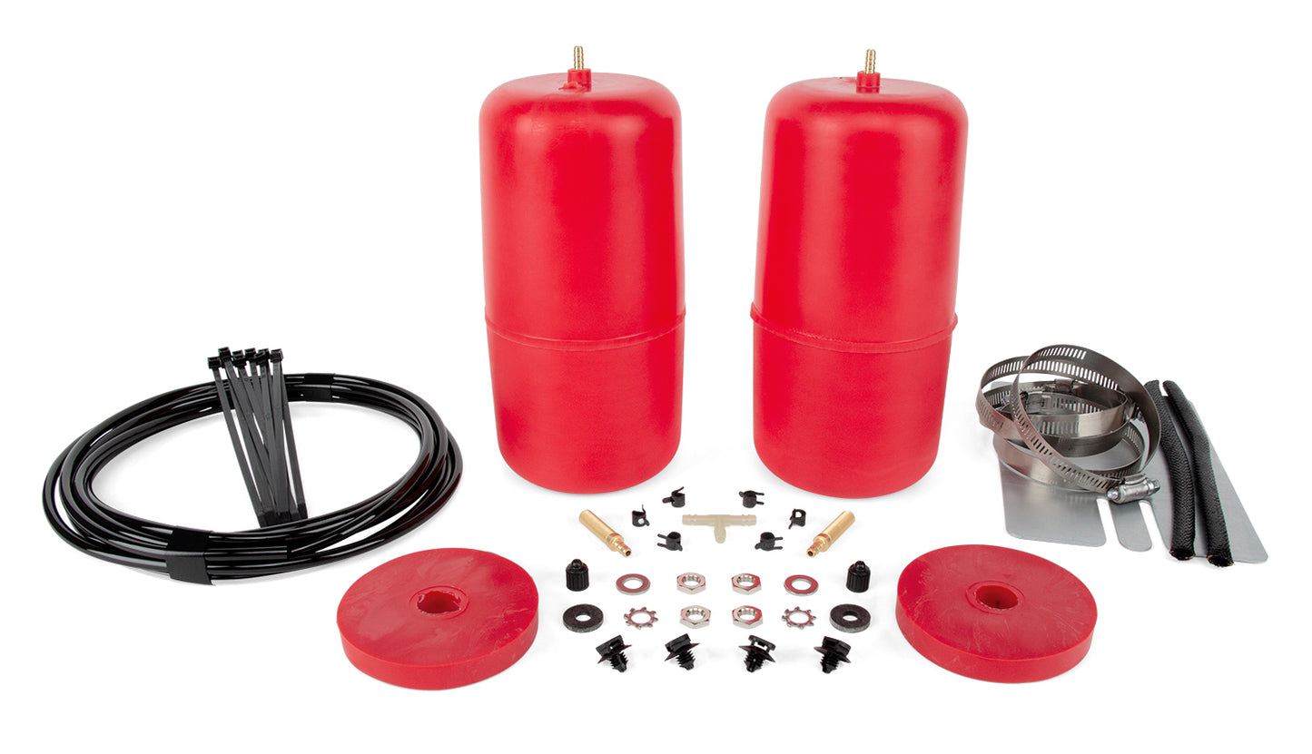 Air Lift The Air Lift 1000 adjustable air springs are engineered for open coil spring suspensions, front or rear.  Air Lift's most versatile air springs provide up 1,000 lbs. of load-leveling capacity for cars, SUV's, minivans, and motorhomes.