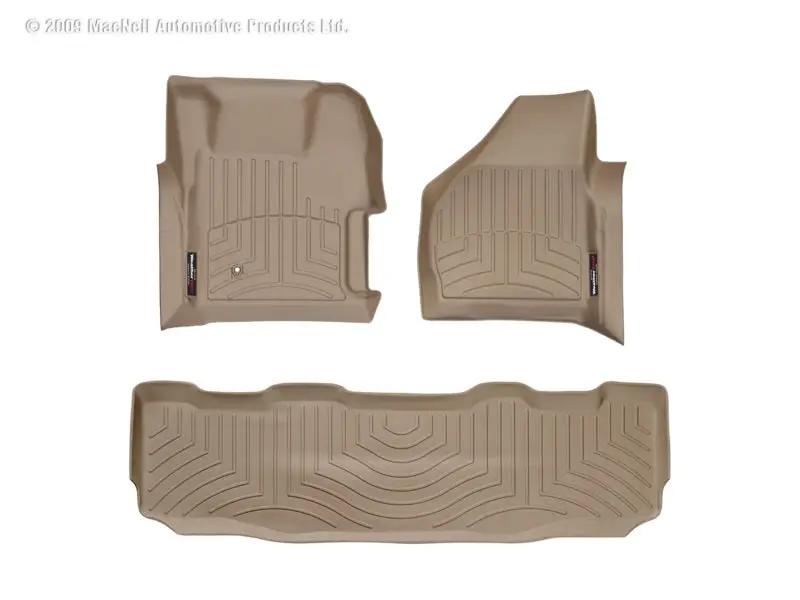 WeatherTech WT FloorLiner - Rear - Tan by WeatherTech
