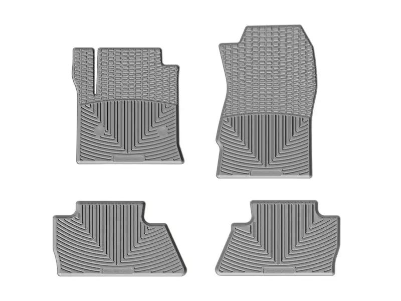 WeatherTech WT Rubber Mats - Front - Grey by WeatherTech