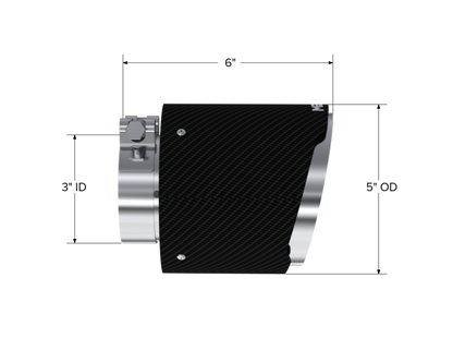 MBRP Univ Exhaust Tips Carbon by MBRP