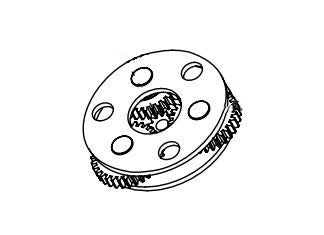 Warn REPLACEMENT CARRIER ASSEMBLY,STAGE 1