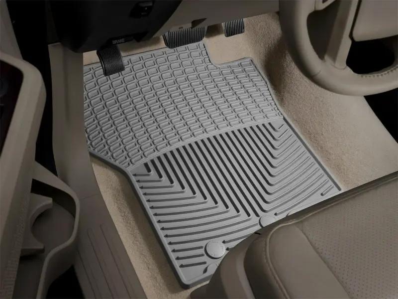 WeatherTech WT Rubber Mats - Front - Grey by WeatherTech