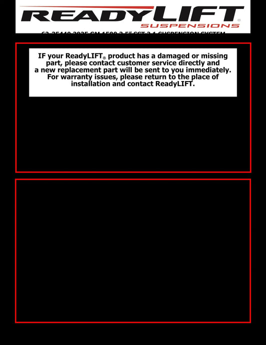 ReadyLift 2026 GMC/Chevy Sierra/Silverado 1500 4" SST2.1 Premium Suspension System by ReadyLift