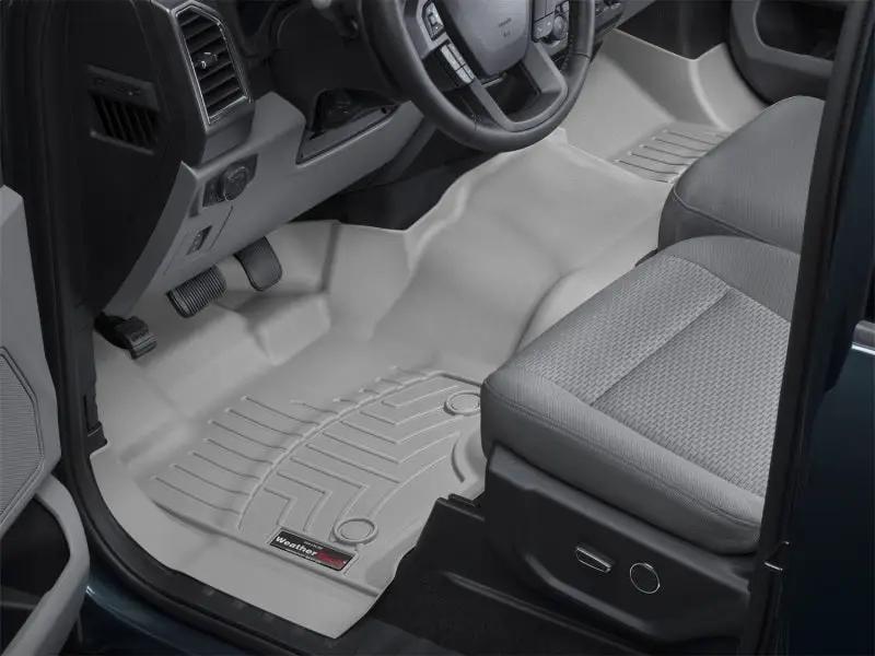 WeatherTech WT FloorLiner - Front - Grey by WeatherTech