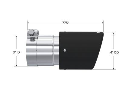 MBRP Univ Exhaust Tips Carbon