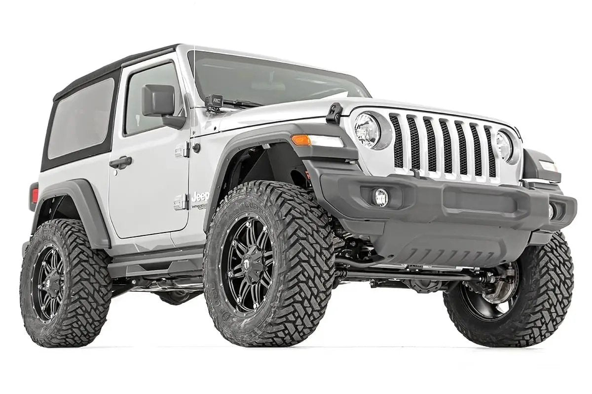 Rough Country 3.5 Inch Lift Kit | C/A Drop | 2-Door | Jeep Wrangler JL 4WD (2024-2026) by Rough Country