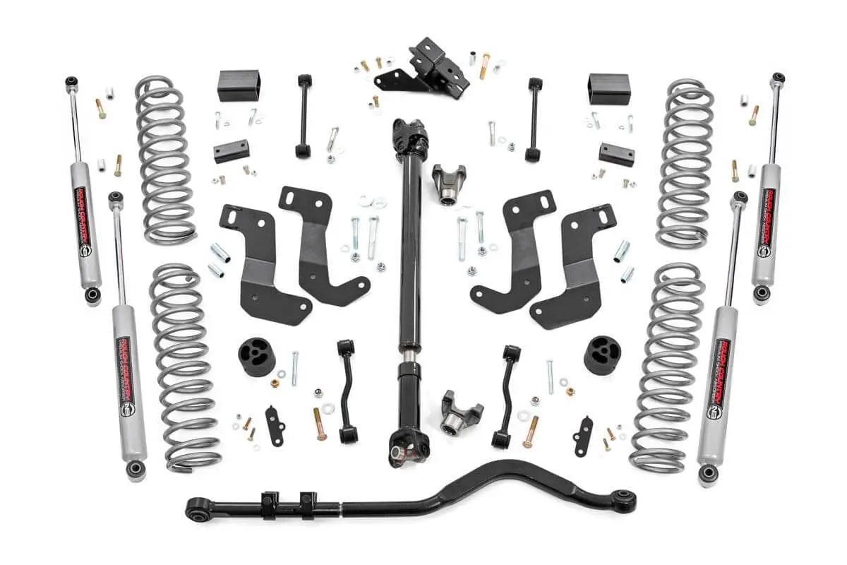 Rough Country 3.5 Inch Lift Kit | C/A Drop | Front D/S | Jeep Wrangler JL 4WD (2024-2026) by Rough Country