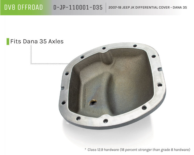 DV8 Offroad DVE Diff Covers